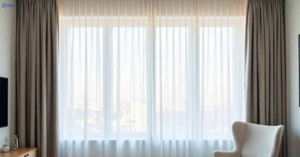Restored vibrant drapes in guildford-nsw QLD after Matty Curtain Cleaning
